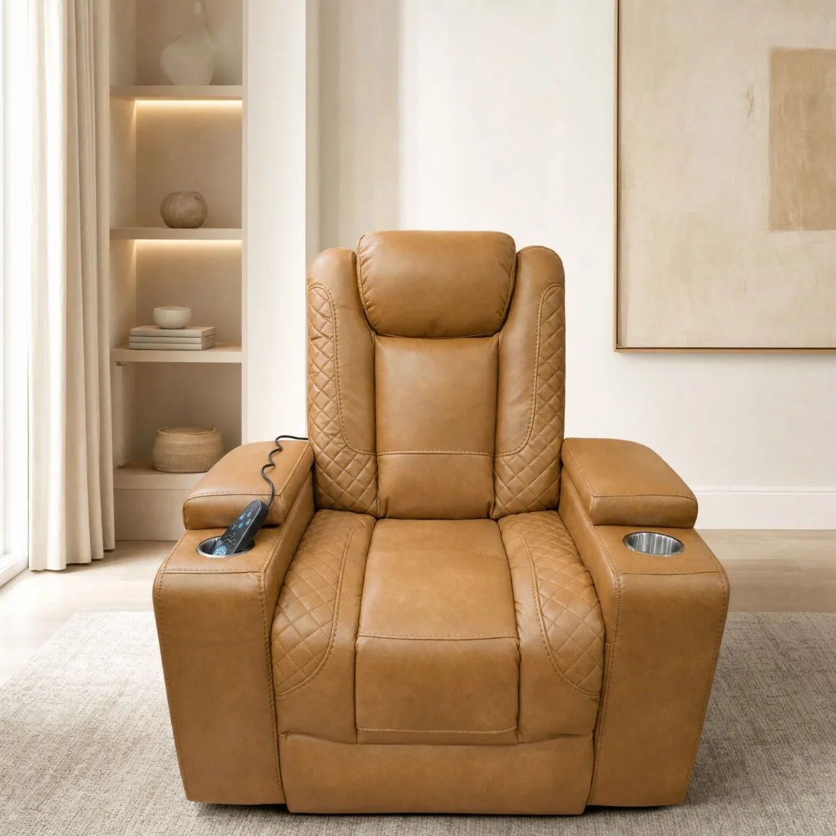 Buy TAN SINGLE MASSAGER - Melbourne Furniture | Trinity Furniture